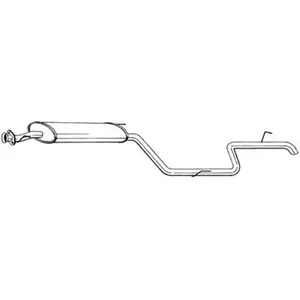 BOSAL Silencieux arrière pour MERCEDES-BENZ: Classe V, Vito (Ref: 291-125) pas cher