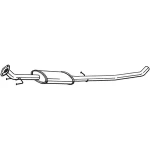 BOSAL Silencieux central pour OPEL: Mokka (Ref: 291-331) pas cher