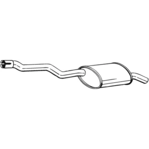 Bosal Silencieux arrière PRIX CANON, par ex. pour BMW pas cher