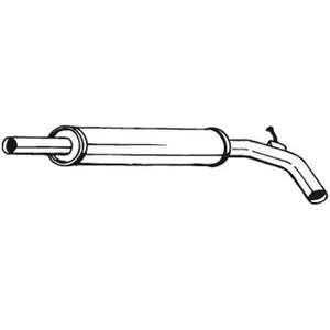 BOSAL Silencieux central pour VOLKSWAGEN: Polo (Ref: 233-539) pas cher