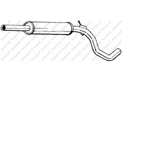 Comparateur de prix : BOSAL Silencieux central pour VOLKSWAGEN: Lupo & SEAT: Arosa (Ref: 233-603)