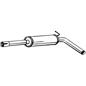 Comparateur de prix : Silencieux central BOSAL, par ex. pour Seat, Skoda, VW