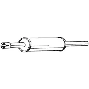 Comparateur de prix : BOSAL Silencieux central pour VOLKSWAGEN: Golf, Golf Cabriolet, Vento (Ref: 233-701)