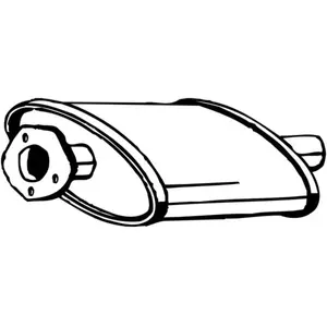 BOSAL Silencieux avant pour VOLVO: 760, 740 (Ref: 235-941)Vendu parmotointegrator