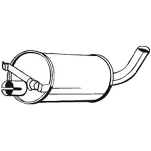 Comparateur de prix : BOSAL Silencieux central pour VOLVO: 264, 244, 240, 245 (Ref: 235-909)