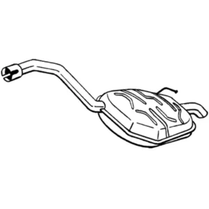 BOSAL Silencieux arrière pour VOLVO: XC 70, S80, V70 (Ref: 235-055) pas cher