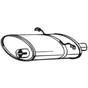 Comparateur de prix : BOSAL Silencieux arrière pour VOLVO: 940, 760, 740, 960 (Ref: 235-007)