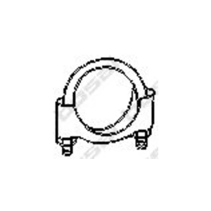 Comparateur de prix : Colliers de serrage (10 pièces) D'échappement Universel Bosal 250236