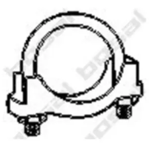 Comparateur de prix : Collier de serrage d'échappement BOSAL 250-164 64 mm - Réf. 250164
