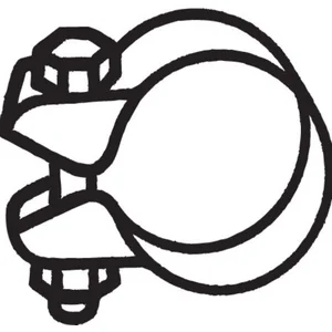 Comparateur de prix : BOSAL Collier de serrage, échappement pour MITSUBISHI: Colt (Ref: 250-345)