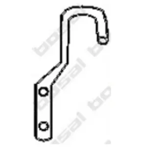 Bosal Suspension, échappement 251291 pas cher