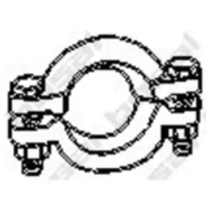Comparateur de prix : BOSAL Collier de serrage, échappement pour VOLVO: S70, V70, 850 (Ref: 254-934)