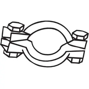 Comparateur de prix : Bosal Pièce de serrage, échappement 254952
