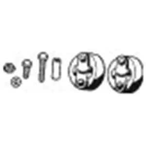 Kit D'accessoires De Pose D'échappement Complet Bosal 254 010 pas cher