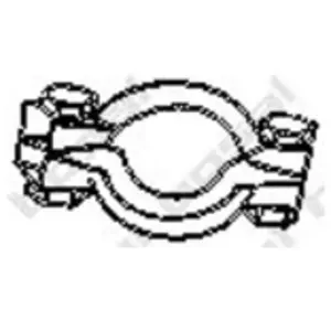 Comparateur de prix : Collier de serrage d'échappement BOSAL 254-387 - Réf. 254387