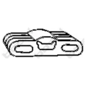 Comparateur de prix : BOSAL silentbloc de suspension d'échappement pour OPEL: Kadett & VAUXHALL: Astra (Ref: 255-859)