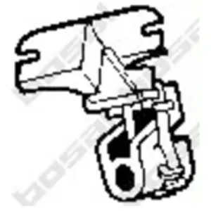 Comparateur de prix : BOSAL silentbloc de suspension d'échappement pour PEUGEOT: 307 (Ref: 255-191)
