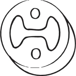 Bosal 255-393 Butée élastique, silencieux pas cher