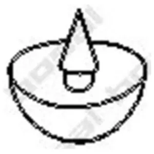 Comparateur de prix : BOSAL Bandes de caoutchouc, échappement pour MERCEDES-BENZ: Classe E (Ref: 255-306)