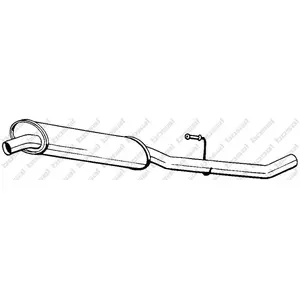 Comparateur de prix : Bosal Silencieux central PRIX CANON, par ex. pour Peugeot, Citroën, Fiat