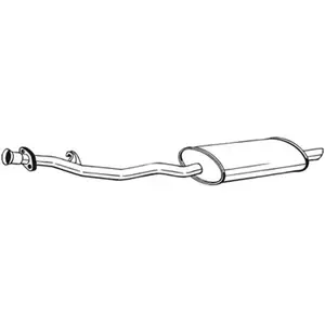 Bosal Silencieux arrière PRIX CANON, par ex. pour BMW pas cher