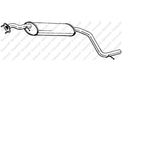 Silencieux central BOSAL 283-565 pas cher