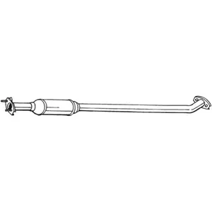 Bosal Silencieux central PRIX CANON, par ex. pour Subaru pas cher