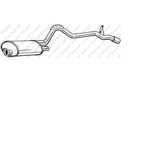 Comparateur de prix : BOSAL Silencieux arrière pour MITSUBISHI: L200 (Ref: 283-605)
