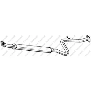 BOSAL Silencieux central pour MAZDA: Xedos, MX6, 626 (Ref: 283-377) pas cher
