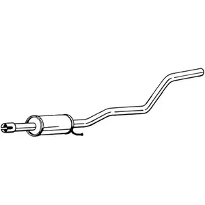 BOSAL Silencieux central pour HYUNDAI: i20 (Ref: 280-299) pas cher