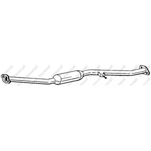 BOSAL Silencieux central pour SUBARU: Impreza (Ref: 280-925) pas cher