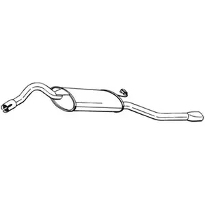 BOSAL Silencieux arrière pour SKODA: Felicia (Ref: 280-621) pas cher