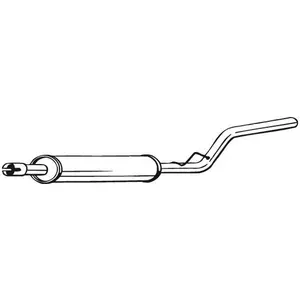 Bosal Silencieux central PRIX CANON, par ex. pour VW pas cher