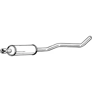 BOSAL Silencieux central pour HYUNDAI: i20 (Ref: 280-307) pas cher