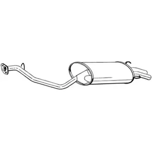 Silencieux Arrière Bosal 281-297 pas cher
