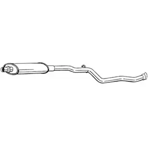 Comparateur de prix : BOSAL Silencieux central pour PEUGEOT: 106 & CITROËN: Saxo (Ref: 281-287)