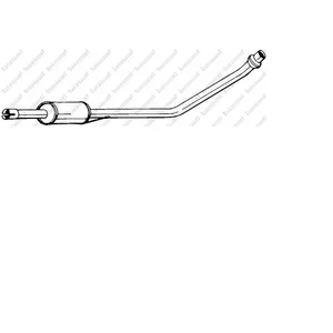 Comparateur de prix : BOSAL Silencieux central pour TOYOTA: Starlet (Ref: 281-235)
