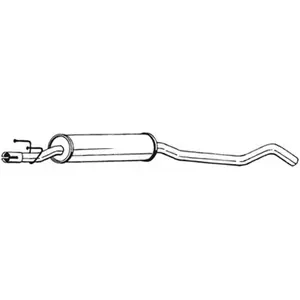 Comparateur de prix : BOSAL Silencieux central pour OPEL: Corsa, Tigra (Ref: 281-541)