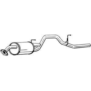 BOSAL Silencieux arrière pour HONDA: HR-V (Ref: 281-087) pas cher