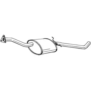 Silencieux central BOSAL 281-033