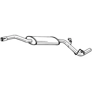 BOSAL Silencieux central pour SKODA: Felicia & VOLKSWAGEN: Caddy (Ref: 281-681) pas cher