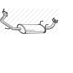 Bosal Silencieux central PRIX CANON, par ex. pour KIA pas cher