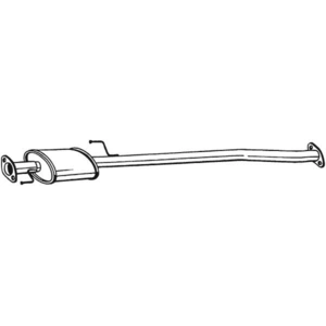 Silencieux central 281-489 Bosal 281489 pas cher