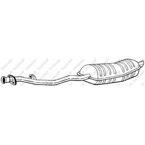 Comparateur de prix : BOSAL Silencieux arrière pour BMW: Série 3 (Ref: 282-243)