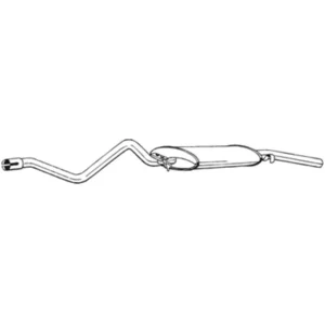 BOSAL Silencieux arrière pour VOLKSWAGEN: Scirocco, Golf Cabriolet, Golf (Ref: 282-205) pas cher