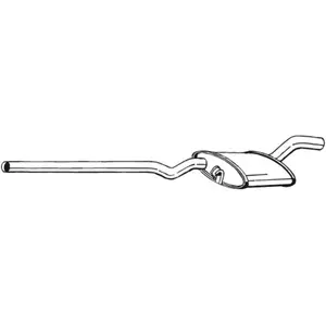 Bosal Silencieux central PRIX CANON, par ex. pour VW pas cher