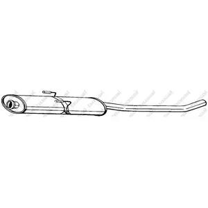 Comparateur de prix : Silencieux D'échappement Intermédiaire Bosal 282059