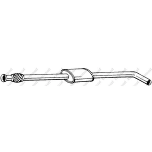 BOSAL Silencieux central pour RENAULT: Mégane (Ref: 282-427) pas cher
