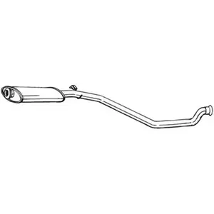BOSAL Silencieux central pour PEUGEOT: 306 (Ref: 282-797) pas cher