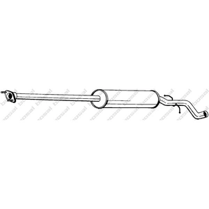 Bosal Silencieux central PRIX CANON, par ex. pour Volvo pas cher